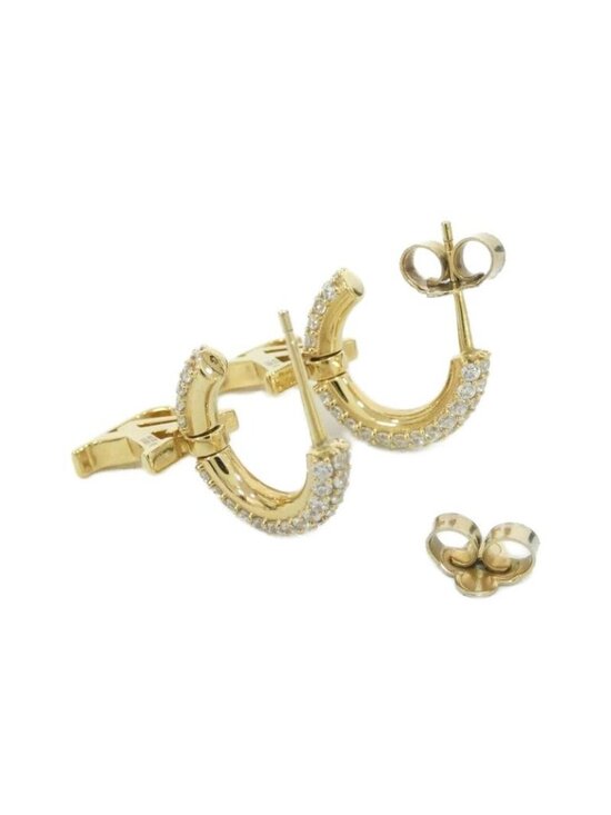 Louis Vuitton Earrings Hoop LV Iconic - Picture 3 of 3